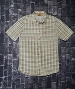 FJALLRAVEN KOSZULA MĘSKA Z KRÓTKIM RĘKAWEM W KRATKĘ TURYSTYCZNA OUTDOOR