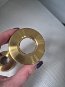 Nowe rozety do zestawu omnires contour złoto szczotkowane 