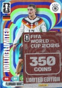 PANINI FIFA WORLD CUP 2026 LIMITED EDITION XXL DUŻA FLORIAN WIRTZ NIEMCY