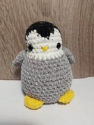 Pingwinek na szydełku 