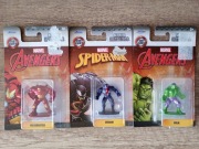 ZESTAW 3 FIGUREK JADA TOYS NANO METALFIGS MARVEL VENOM HULKBUSTER HULK