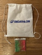 Buff „Półmaraton Wiązowna” + worek Decathlon - nowe - oryginalne!