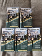 Solarna lampa LED z efektem płomienia zestaw 5 sztuk