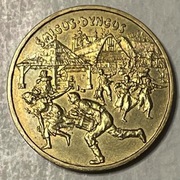 Moneta Polska 2 złote 2003 śmigus-dyngus