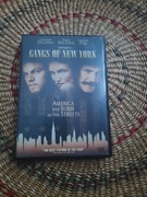 DVD z filmem Gangs of the New York 