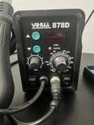 STACJA LUTOWNICZA LUTOWNICA GROTOWA HOT-AIR GORĄCE POWIETRZE 2W1 YIHUA 878D