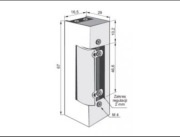 Zamek elektromagnetyczny DORCAS JIS 1410 RFT