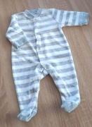 pajacyk welurowy niemowlęcy ,, H&M'' na 62 cm