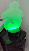 Lampka podświetlana figurka + mała podświetlana USB