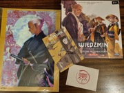 Zestaw Kolekcjonerski Wiedźmin Ronin, Biały Kruk,  Manga + Gra planszowa
