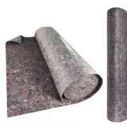 Filcowa Mata Malarska Antypoślizgowa Wodoodporna Szara 1 m x 50 m