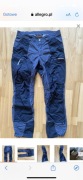 SPODNIE TREKKINGOWE HAGLOFS CLIMATIC RUGGED roz-L stalowo czarne 80-84 pas