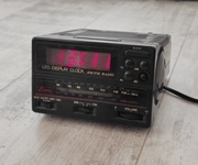 Stary radiobudzik LINIC LE-882 radio zegar alarm