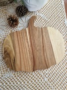 Deska drewniana do krojenia serwowania dynia