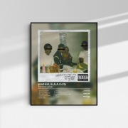 Plakat Kendrick Lamar good kid, m.A.A.d city 40 cm x 50 cm