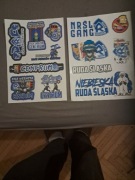 Vlepki Ruchu Chorzów Arkusz A4 2 szt 