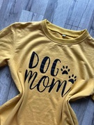 Bluza żółta musztardowa S, 36 DOG MOM, animal damska