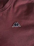 Burgundowa koszulka T-shirt Kappa rozmiar L