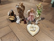 Figurki aniołki słoniki foka