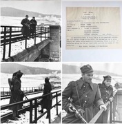 Most kolejowy rzeka BÓBR k.Jelenia Góra 3x fotografia fotos DROGA NA ZACHÓD