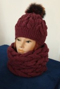 Czapka z otulaczem 