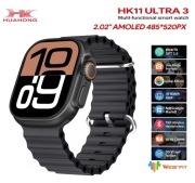 Smartwatch HK11 Ultra3 2,02" Amoled PL czarny 