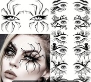 7 arkuszy tymczasowych tatuaży