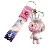 Brelok do kluczy królik przelewowy