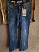 Spodnie damskie jeansowe  M.Sara L/ XL model dzwony