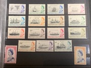 Tristan da Cunha 1965 Statki + Rarytasy 1963 10/- i 1 Funt 