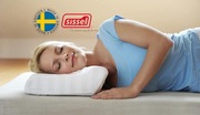 NOWA Poduszka ortopedyczna do spania SISSEL DELUXE Luksusowa 63cm x 33cm
