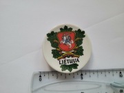 Magnes na lodówkę - 643f. LITWA Talerzyk 