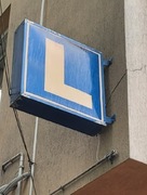 Nauka jazdy Neon Plafon Led Reklama baner kaseton