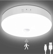 Toowell 10000 mAh bateria lampa sufitowa czujnik ruchu 300 lm 5000k