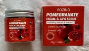 Rozino Pomegranate peeling do twarzy i ust 50 g