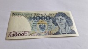 1000 zł banknot PRL Polska 1982r. seria FL