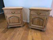PIĘKNY KOMPLET DWÓCH SZAFEK DĘBOWYCH, POLECAM 