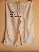 Lniane spodnie KappAhl roz. M