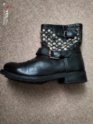 ASH buty motocyklowe, założone dwa razy, skórzane.