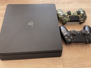 Konsola Sony slim PS4 500GB + 2 pady + 5 gier