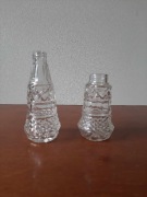 Pojemniki szklane na przyprawy / solniczka | vintage, PRL