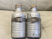 zabytkowy rower podwójny koszyk bidon na kierownicę 