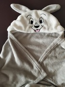 MIĘCIUTKI KOCYK PRZYTULANKA KRÓLICZEK NAKLADANY MA GŁOWĘ Z USZKAMI 75/100cm