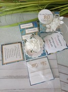 Exploding box kartka 3d  18 30 40 50 60 urodziny 