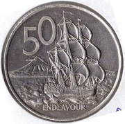 NOWA ZELANDIA 50 centów 2006, KM# 119a, UNC
