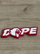 Stylowy Brelok Druk 3D DOPE wzór 2 Dodatek dla Fanów Motoryzacji