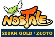 Nostale DRAGONVEIL EU 200KK GOLDA ZŁOTO GOLD 24/7