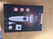 DEPILATOR ELEKTRYCZNA GOLARKA DLA KOBIET 3W1 TRYMER TWARZY BIKINI MASZYNKA