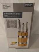 Bambusowy Stojak Na Noże Kuchenne 