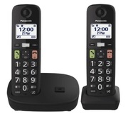 Panasonic KX-TGU112 nieużywany telefon bezprzewodowy, 2 słuchawki.